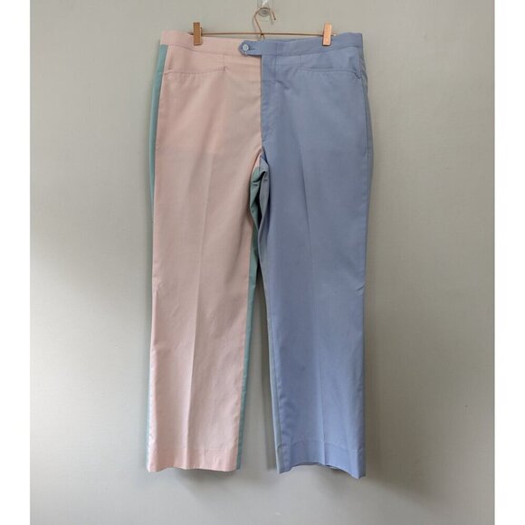 Vintage Sansabelt Golf Patchwork Pastel Patchwork Golf Pants